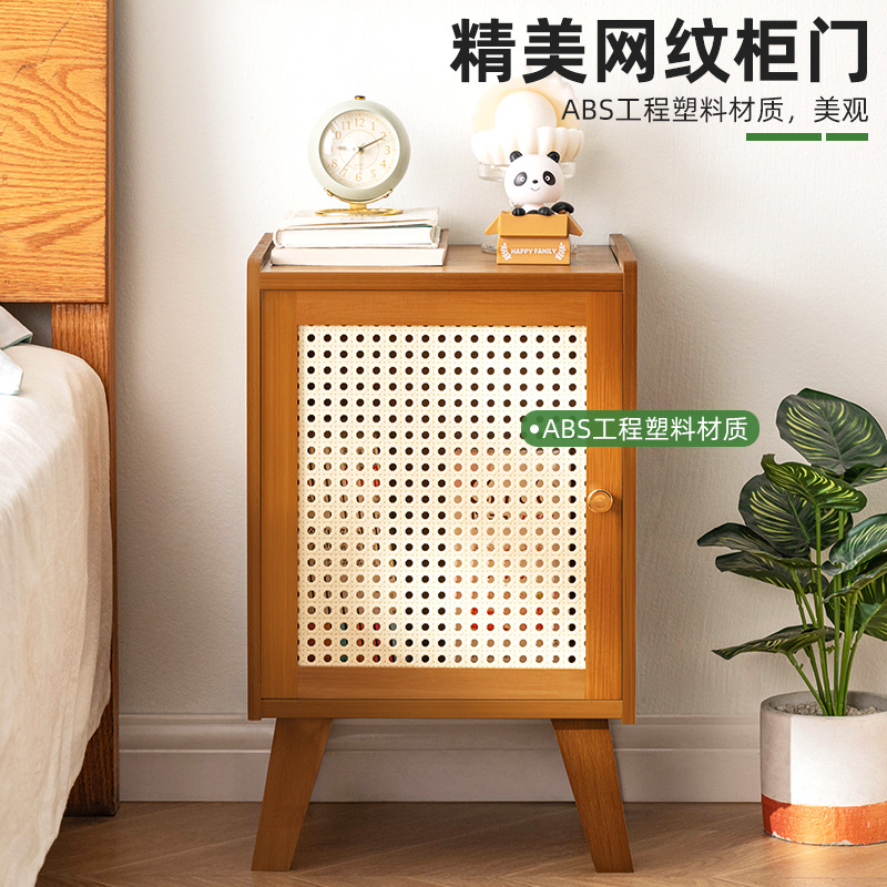 Mesa de cabecera doméstica nuevo simple pequeño gabinete de cabecera doméstico dormitorio gabinete de cabecera multifuncional borde estricto selección