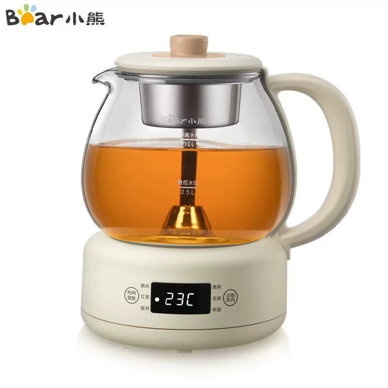 小熊 ZCQ-A10W5 Health Pot Cooking Tea River Steam glass pot spray spray brewing tea boiled tea black tea
