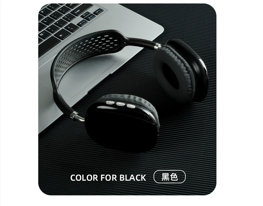 P9Max Wireless Bluetooth Headphones USB Charging Heavy Bass Sport Earphones Card Slot Neutral Brand