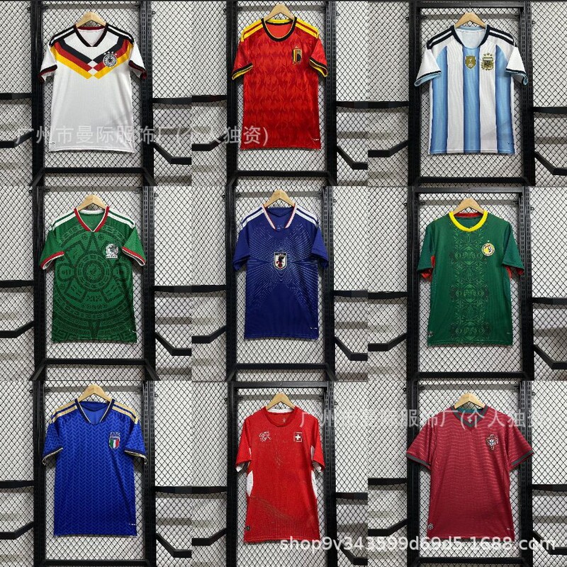 2627 World Cup National Team Germany Mexico Argentina Senegal Algeria Saudi Football Jersey