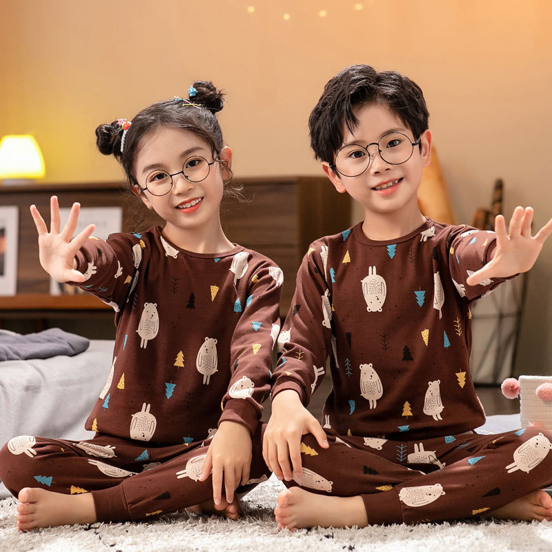 DKX-가을옷) 라운드넥 커피베어