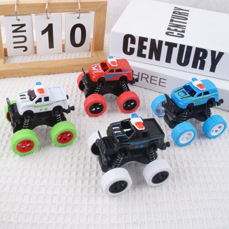 Juguetes para niños, acrobacias inerciales, coche de dinosaurio, niño, excavadora, volquete, camión mezclador, coche divertido al por mayor