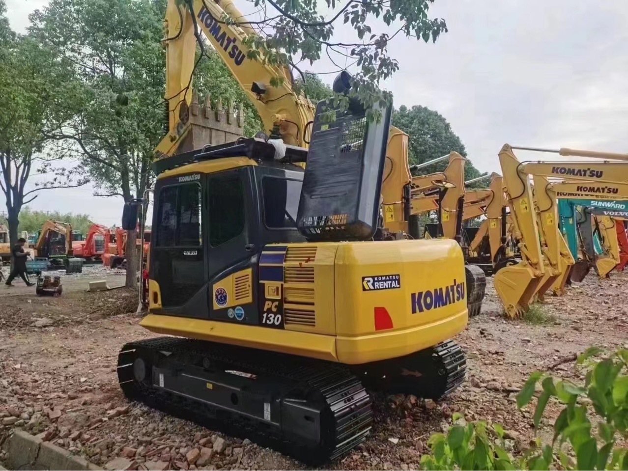 Exportaciones nacionales y extranjeras Carter 312 Komatsu 130 Carter 315D excavadora