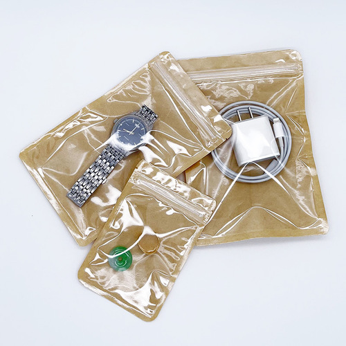 Factory-direct supply: Kraft paper yin-yang bone-shaped bags, food-grade translucent self-sealing bags, herbal tea & medicinal herb packaging bags, and jewelry storage bags.