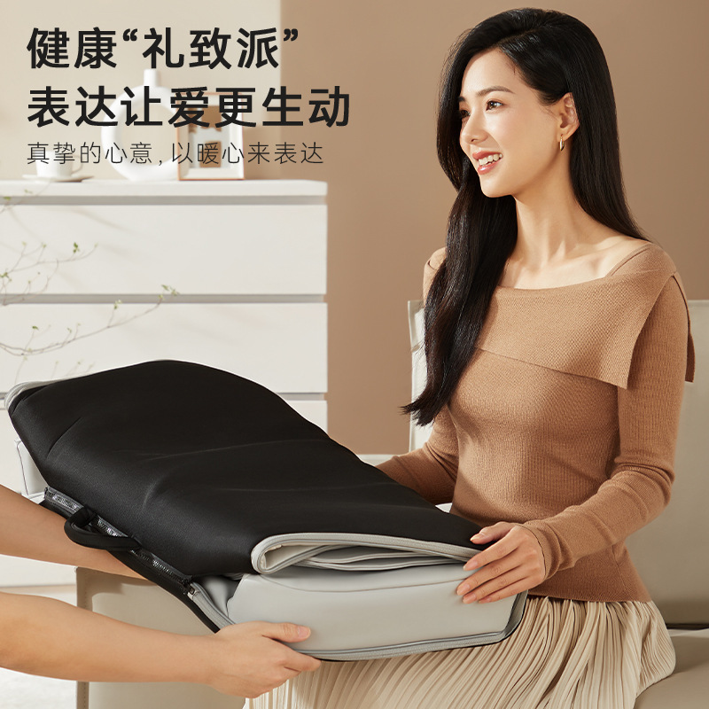 全身マッサージ横パッド頚椎マッサージ器首腰背中家庭用多機能揉み電動マットレス椅子|undefined