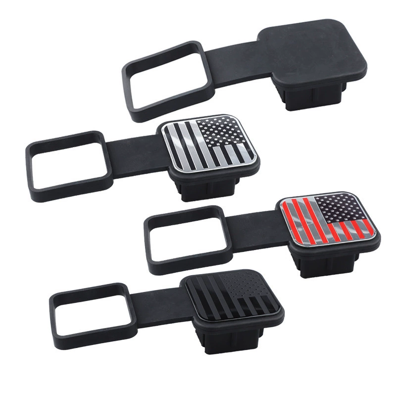 Кросс-заглушка для прутка прицепа через границу резиновая крышка для крюка для буксира