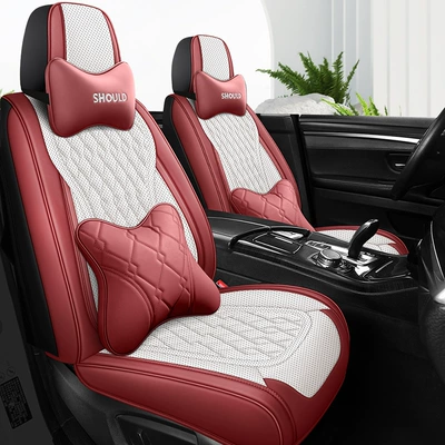 Cross-border car seat cushion, diamond-patterned, suitable for all seasons, full-coverage seat cover, available for Amazon dropshipping