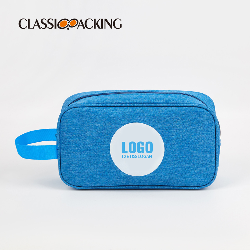 Fabricante de nueva bolsa de belleza logotipo impreso de gran capacidad producto de cuidado de la piel bolsa de almacenamiento multifuncional bolsa de cosméticos portátil