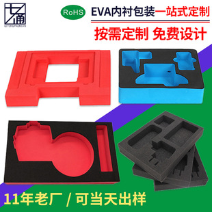 Customized Eva Foam Lining for Wine and Tea Set, Shock-Absorbing Foam Board, Carved Inner Support, One-Piece Gift Box Packaging Lining