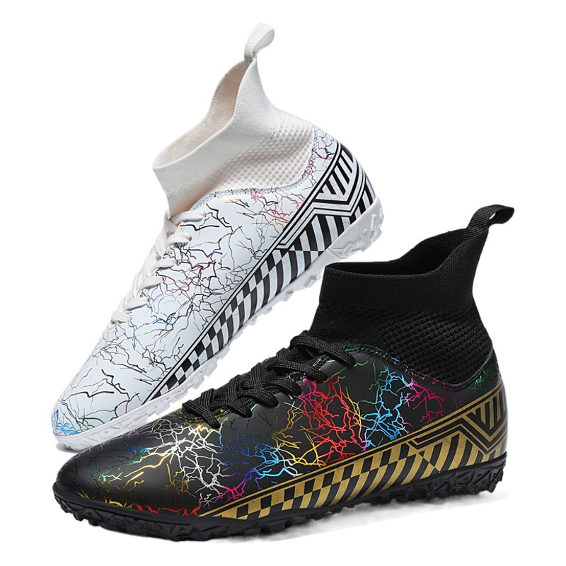 Transfronterizo más zapatos de fútbol de tamaño de uñas largas para hombres uñas cortas zapatos de competencia para adultos jóvenes Estudiante Educación Física deportes de Fútbol