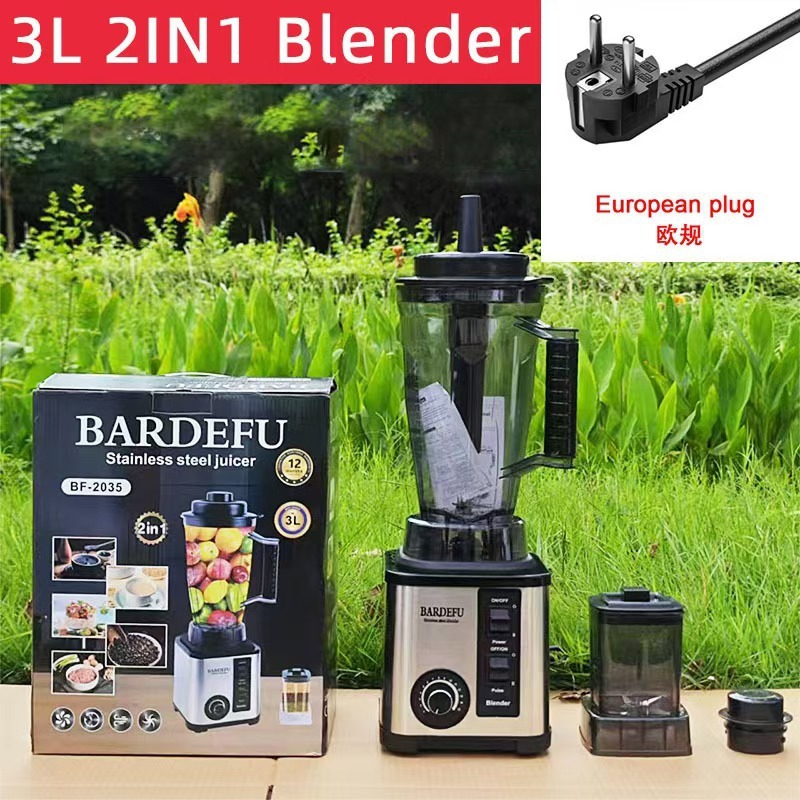 4L8in1blender外贸美欧不锈钢大容量金属绞肉机碎冰榨汁机破壁机|undefined