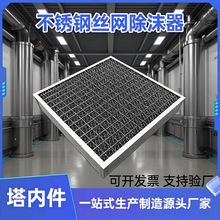 生产丝网除沫器 304不锈钢201耐用高效气液分离网 金属丝网除雾器