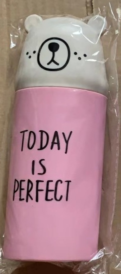 Taza de cepillo de dientes de viaje caja de cepillo de dientes creativo lindo enjuague bucal Taza de moda portátil con caja de cepillo de dientes caja de lavado