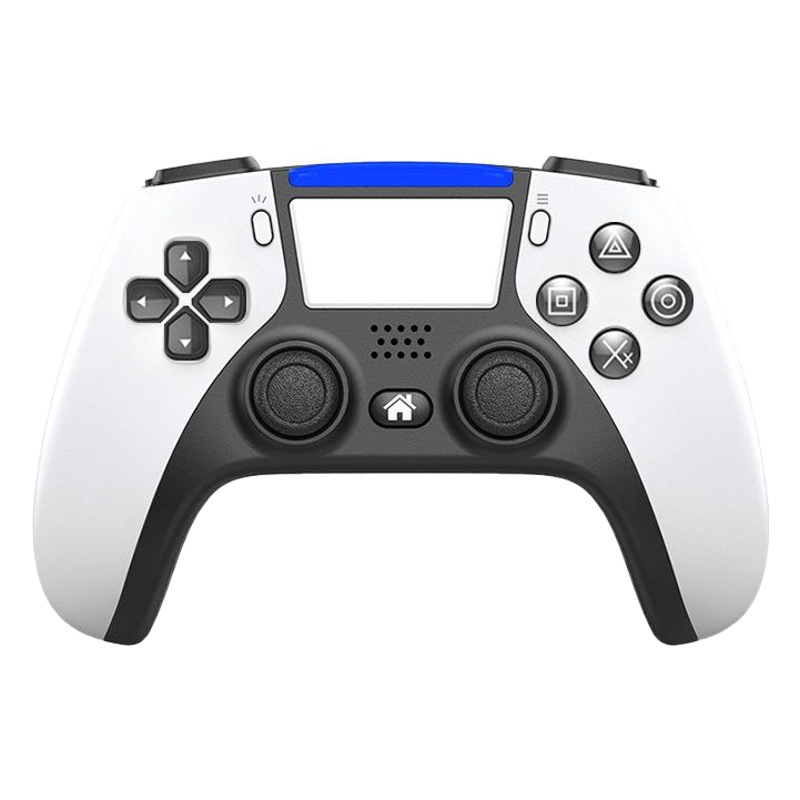 Modelo privado PS4 GamePad P4 Bluetooth GamePad inalámbrico de seis ejes programable doble vibración PS5 apariencia