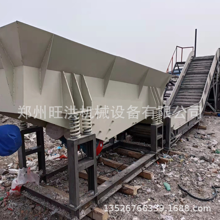 拆迁垃圾砖头瓦块加气块分选机装修垃圾石膏板模板金属薄膜风选机
