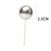 2.5cm silver ball 10 installation