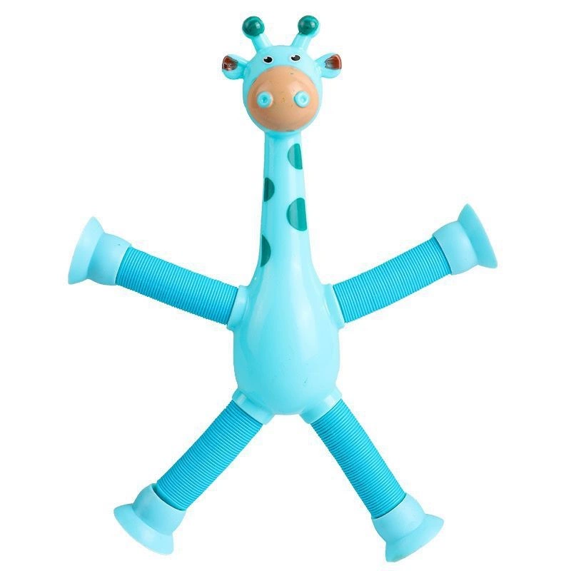 Telescopic variable cartoon smart toy, (Cross-border trading), giraffe, anti-stress