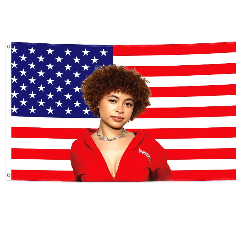 Кросс-граничный Американский флаг звезда Американский флаг Ice Rapper Spice флаг 90x150 декоративное висячие знамя