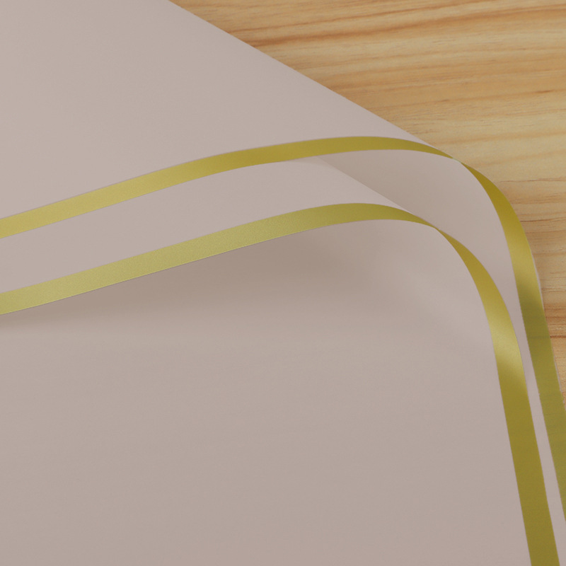 Película de gelatina de Phnom Penh asequible Papel de embalaje de ramo de plástico impermeable mate Papel de embalaje de flores de Phnom Penh simple 20 hojas