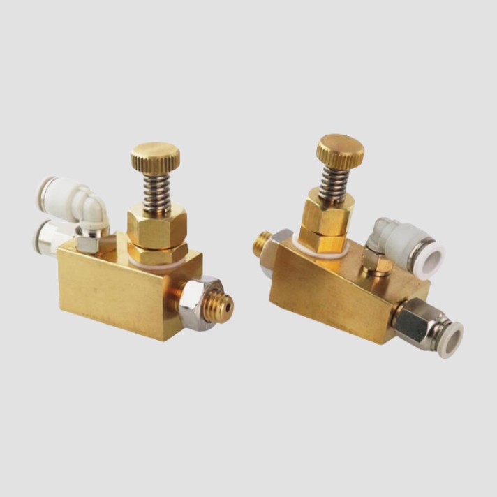 黄铜可调虹吸式空气雾化喷嘴小流量喷头清洁装置剥离剂封边机配件