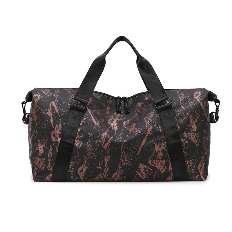 Nueva bolsa de viaje portátil de expansión ligera para viajes de negocios de corta distancia, bolsa de almacenamiento de fitness deportivo de separación seca y húmeda de gran capacidad para mujeres