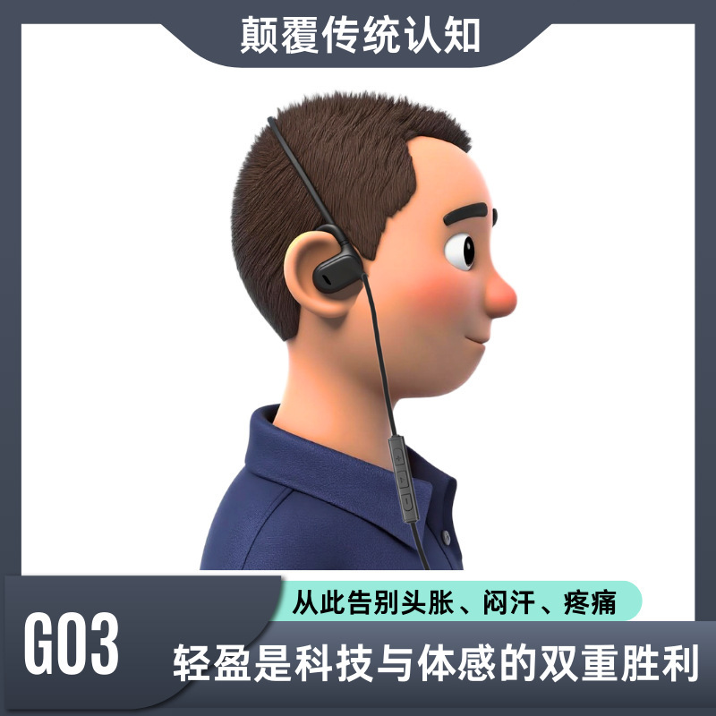 爆款创新型头戴式耳机不入耳开放式朗诵电脑耳机游戏耳机厂家私模|undefined