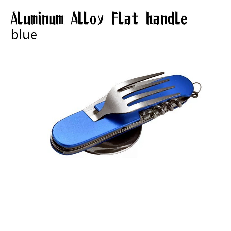 파란색 플랫 핸들