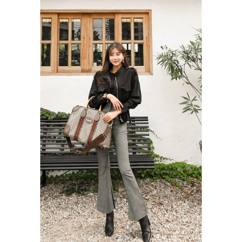 (Cross-border trading), fitted jacket, brace with zipper, Korean style, drawstring