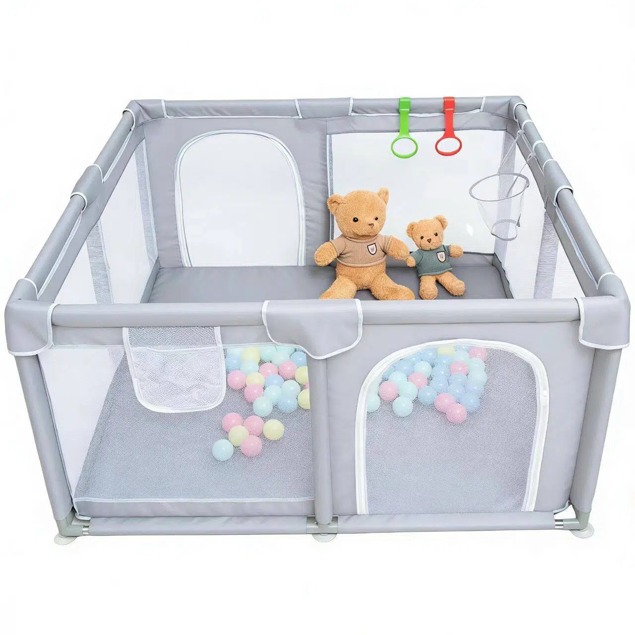 valla de protección valla de juego para bebés valla de juego para bebés valla de grano para niños valla de protección de piscina doméstica interior