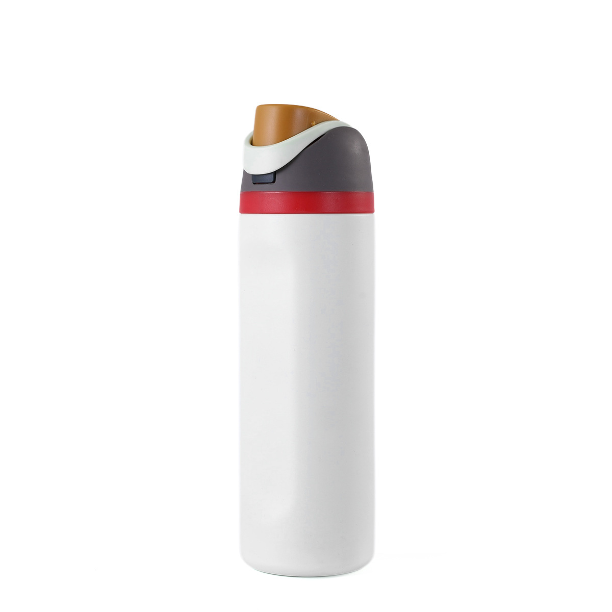 Transfronterizo de alto valor 304 taza de aislamiento de acero inoxidable de doble capa taza de fruta portátil al aire libre owala taza de bebida doble rebote image 12