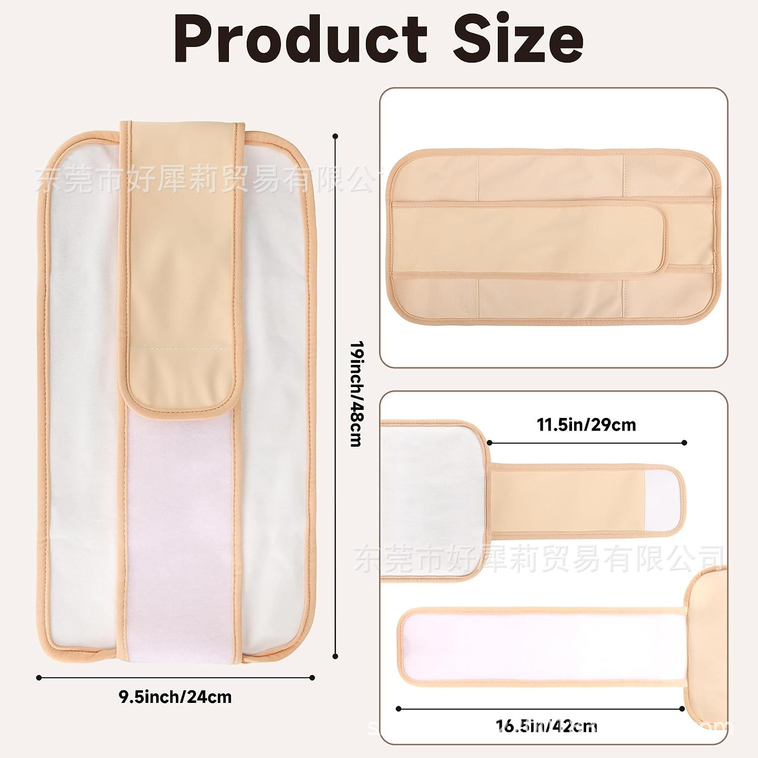 Nuevo bolso de la cintura del velcro