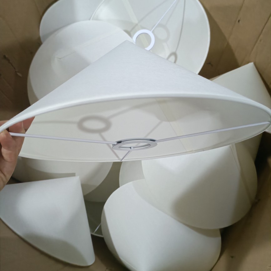 Triángulo sombrero en forma de paraguas de Luna semicírculo en forma de pantalla de tela
