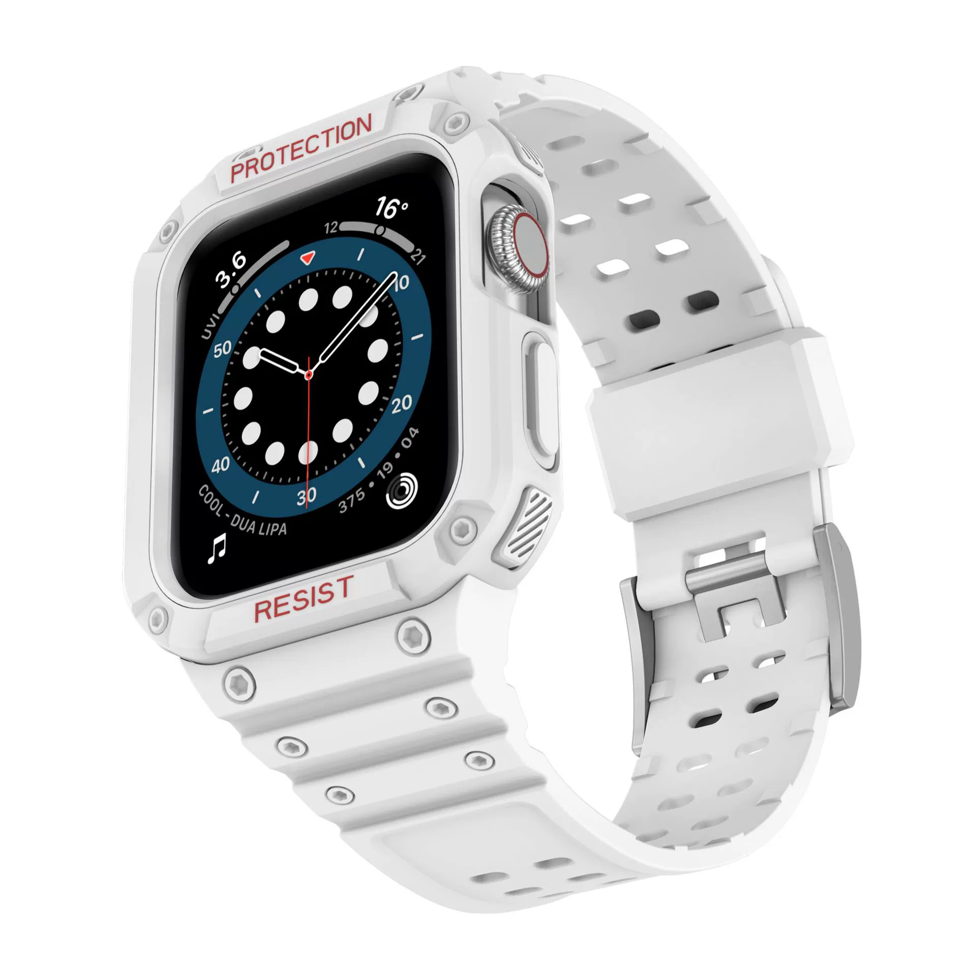 Соответствующие ремешки для Apple Watch IWATCH98765432, чувствительный силикон тибетский, оптом TPU+PC корпус