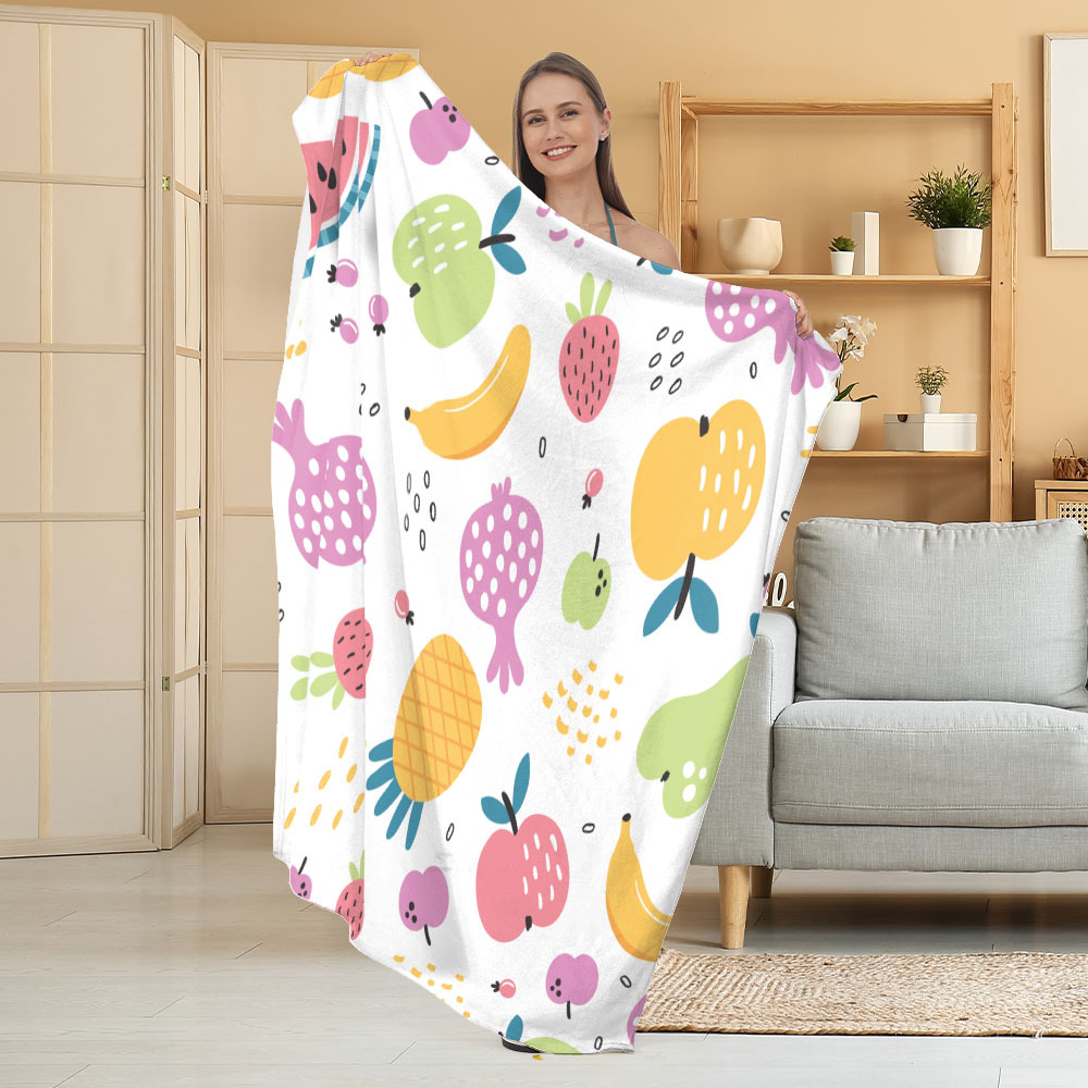 Manta de Franela Festiva con Estampado Navideño, Manta para Siesta, Manta para Aire Acondicionado, Manta Gruesa para Sofá, Manta para Dormitorio