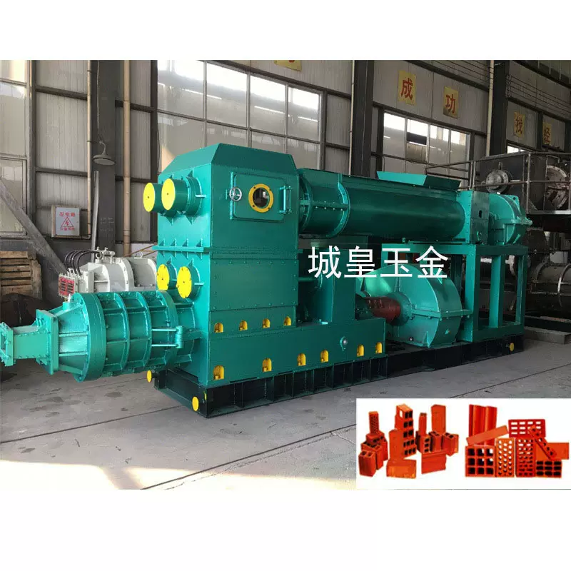 大型泥土制砖机JKB50/50双级真空挤出机工厂出口砖瓦机械成套设备