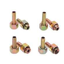 扣压式液压软管接头10通径胶管 高压油管螺母接头