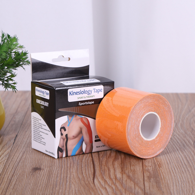 Kinesiología cinta muscular parche elástico cinta deportiva en caja muscular efecto interno parche en stock al por mayor