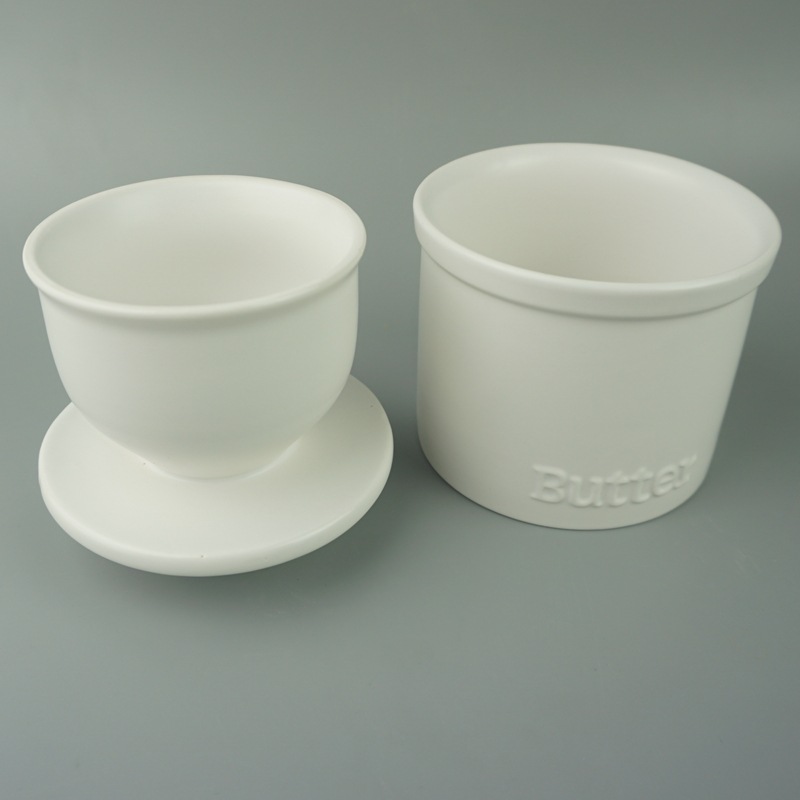 Estrictamente seleccionado en blanco y negro de cerámica amarillo tanque de aceite plato de queso con tapa cocina queso tanque de almacenamiento caja de mantequilla traje