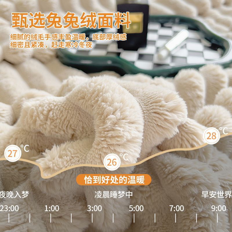 南极人 Warm sheet, keep warm double-sided duvet