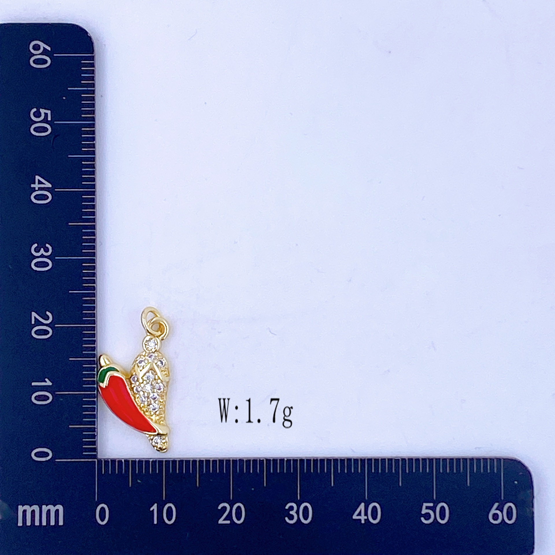 1 Piece Copper Polished Cherry Pendant display picture 36