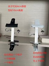铝合金大力夹10cm双夹款编绳器手绳项链diy编织架大号夹子