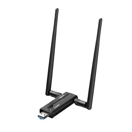 High-speed wireless network card WIFI6E driver-free AX5374Mbps wireless network card 5G USB3.0 dual 6Dbi antenna