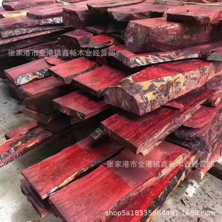 血檀坦桑尼亚血檀板材烘干板实木板材家具材厂家批发家装木材防腐