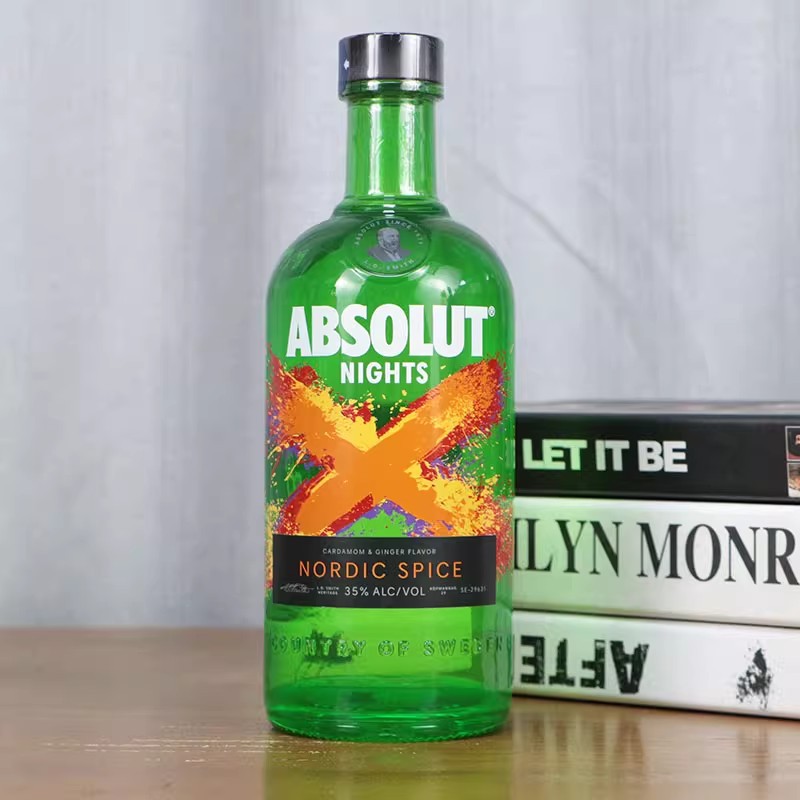 瑞典X伏特加生姜豆蔻风味冰萃配制酒基酒700ml新包装