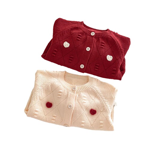 Girls 'fashionable sweater 0-5 years old baby girl, foreign style princess cardigan, children's autumn sweater coat, trendy AY620
