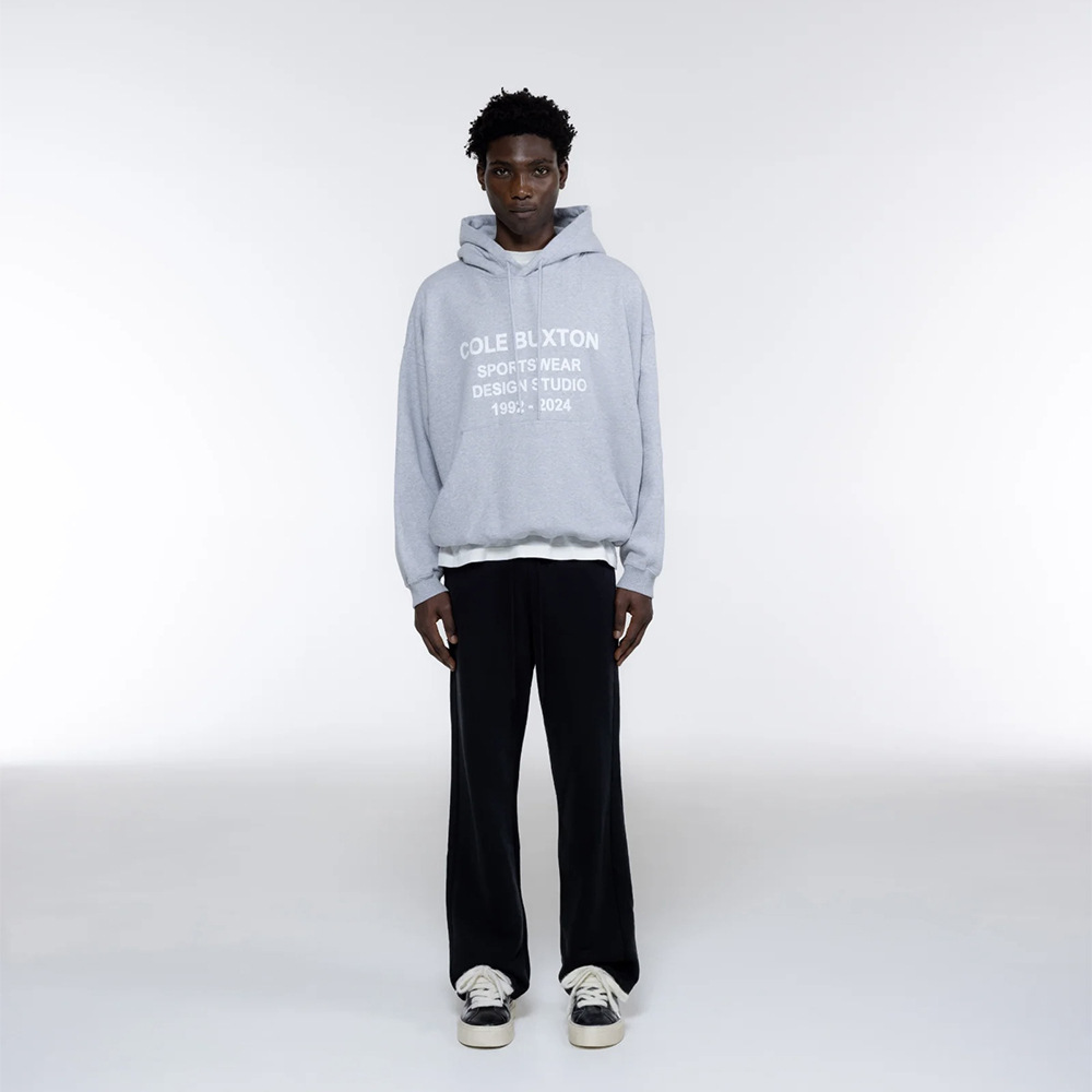 Cole Buxton eslogan letras logotipo impresa chaqueta con sombrero hombre y mujer suelta camisa con sombrero casual