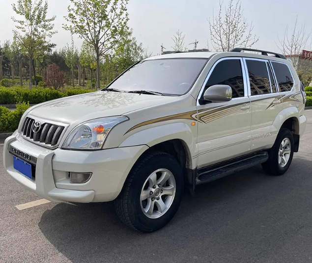 Suitable for 03-09 Toyota Prado overbearing car window trim 04 05 06 07 08 special bright strip modification