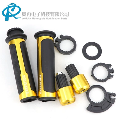 Cover Hand Tape Handlebar Plug | Motorcycle Handle Cover - product-with-ba-laser-gold-boxed