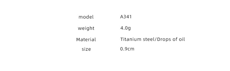 Fashion Smiley Face Titanium Steel Plating Metal Rings 1 Piece