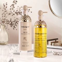 廠家直銷邂逅香氛白茶洗髮水 持久留香護髮沐浴露洗髮乳套裝批發